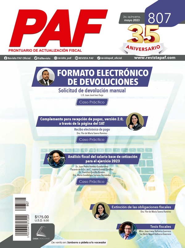 PAF 807 electrónica